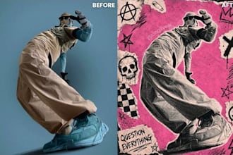 do professional photo manipulations