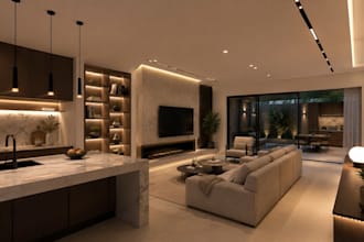 do creative lighting design, architectural exterior and interior design