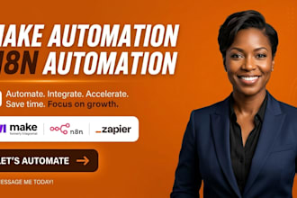n8n automation make com automation make com n8n scenario zapier expert make com