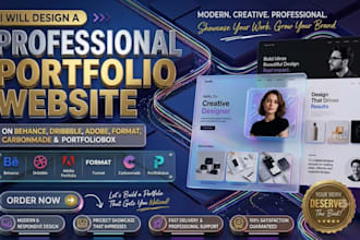 build behance dribbble framer adobe format portfoliobox portfolio website