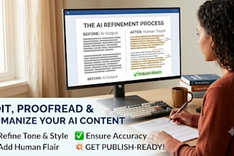 edit, proofread, and humanize your ai generated content