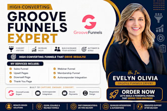 design groove funnels, landing page, groove pages, groove kart, groove cm