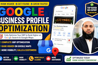 optimize your gbp for google maps and local SEO