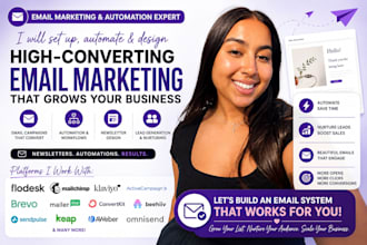 be your flodesk expert build email automation sales funnel flodesk manychat