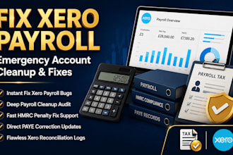 fix xero payroll payroll cleanup hmrc penalty fix paye correction reconciliation