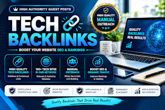 build high quality tech backlinks for your website