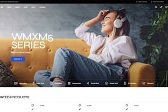 design shopify skincare, cosmetics, fitness, spa, toy and dropshipping store