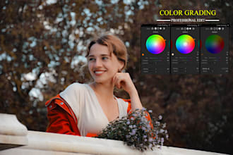 professionally color grade and edit your photos
