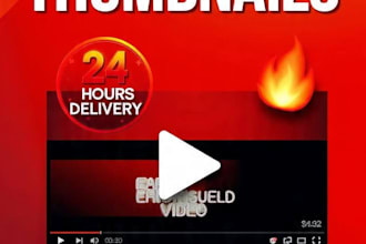 design eye catching youtube thumbnails that get more clicks