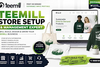 create teemill website design online product store teemill tshirt hoodie pod