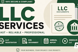 register your USA llc, ein and file annual report