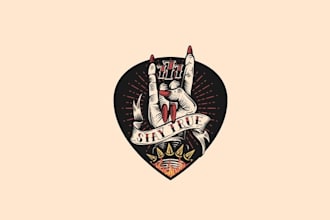 make rockstar male nail polish logo appeal to men