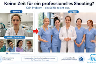 business portraets und teamfotos aus ihren fotos erstellen