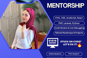 be your 1 to 1 coding tutor for web development