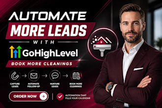 automate gohighlevel CRM lead follow up