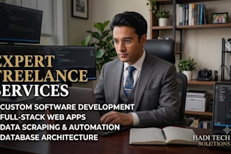build custom python software and web automation scripts
