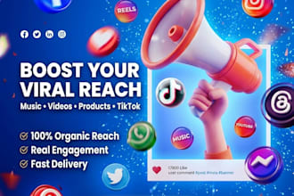 do viral products, and music promotion on top platforms