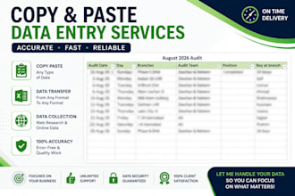 do accurate copy paste and data transfer tasks