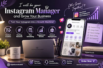 be your professional instagram growth manager