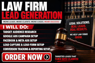 generate law firm leads attorney leads lawyer leads personal injury leads