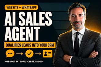 build an ai sales agent that qualifies leads into your crm