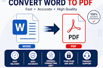 convert word documents to PDF