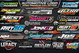 create amazing automotive logo design