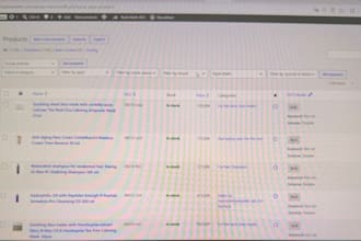 upload and import products to your woocommerce store