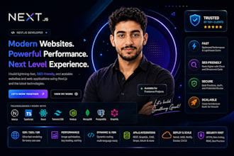 build a  website SEO friendly and scalable next js