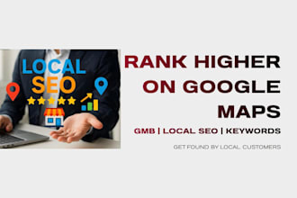 do local SEO, google my business optimization, and map keyword rankings