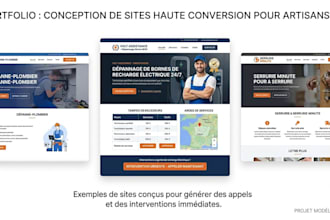 créer votre site web dépannage et btp haute conversion