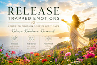 identify and release trapped emotions using the emotion code