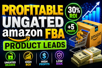 find profitable ungated amazon fba online arbitrage product leads