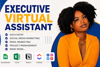 personal real estate executive administrative adhd virtual assistant data entry