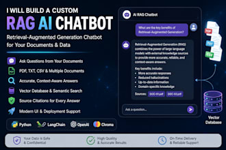 develop a custom ai chatbot for your PDF documents