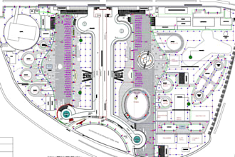 create electrical design and lighting plan estimate