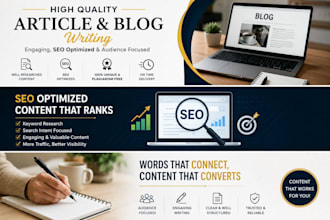 write high quality and engaging blog posts