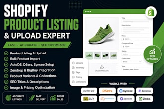 upload product listing shopify dropshipping autods zendrop dsers product researc