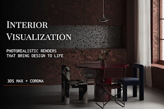 create stunning photorealistic 3d interior visualizations