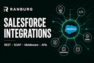 integrate salesforce with rest apis, webhooks, and external systems