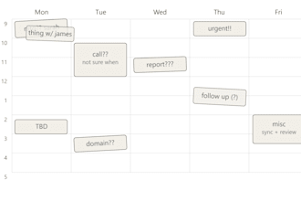 organize your google drive spreadsheets or messy to do lists