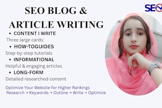 create your SEO article strategy, content plan, keywords and blog outlines