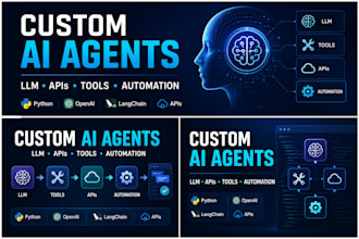 build an ai agent using llm, apis, tools and automation