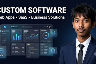 custom software, web apps and saas solutions