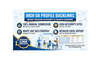 do high da profile backlinks for your website SEO ranking