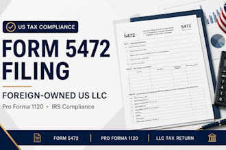 file form 5472 and US llc tax return for foreign owned llc