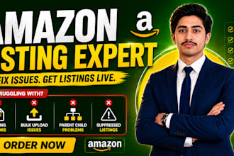 do amazon listing creation, fix variation listings issue