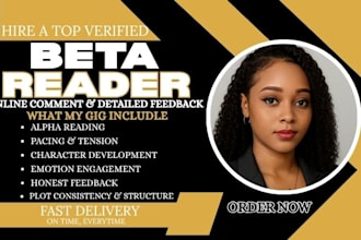 beta read romance beta reader fantasy ya novel beta reader thriller beta reader
