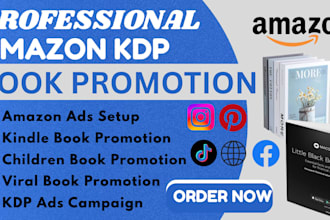 do viral amazon KDP book promotion, ebook marketing, and kindle book advertising