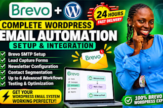 setup brevo wordpress email automation SMTP forms newsletter